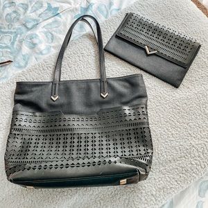 Stella & Dot tote and wallet